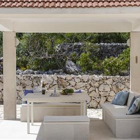 Luxury 5 Bedroom Beachfront Villa near Dubrovnik, Sleeps 11-12